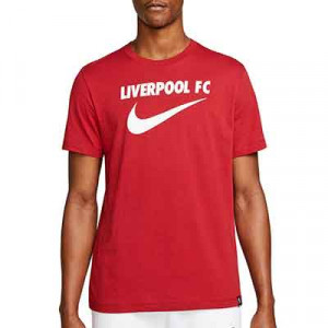Camiseta de algodón Nike Liverpool Swoosh