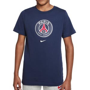 Camiseta de algodón Nike PSG niño Crest