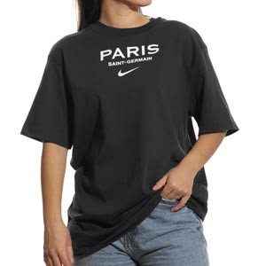 Camiseta de algodón Nike PSG mujer Swoosh