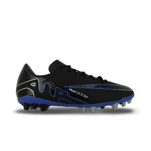 Nike Mercurial Zoom Vapor 15 Academy AG - Botas de fútbol Nike AG para césped artificial - negras, azul marino