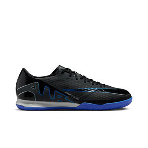 Nike Mercurial Zoom Vapor 15 Academy IC - Zapatillas de fútbol sala Nike suela lisa IC - negras, azul marino