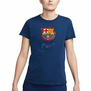 Camiseta Nike Barcelona mujer Crest 92 Trap
