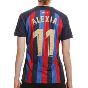 Camiseta Nike Barcelona mujer Alexia 2022 2023 DF Stadium - Camiseta primera equipación mujer Alexia Putellas Nike FC Barcelona 2022 2023 - azulgrana