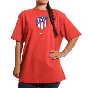 Camiseta de algodón Nike Atlético mujer Crest