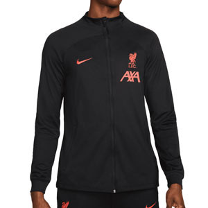 Chaqueta Nike Liverpool entrenamiento Dri-Fit Strike - Chaqueta de entrenamiento Nike del Liverpool FC - negra