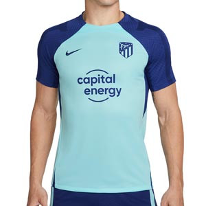 Camiseta Nike Atlético entrenamiento Dri-Fit Strike - Camiseta de entrenamiento Nike del Atlético de Madrid - azul claro, azul marino