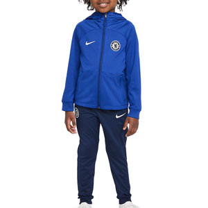 Chándal Nike Chelsea niño 3-8 años entreno Strike Hoodie - Chándal infantil de 3 a 8 años Nike del Chelsea FC - azul, azul marino
