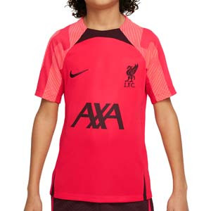 Camiseta Nike Liverpool entrenamiento niño Dri-Fit Strike