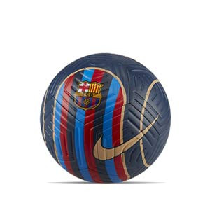 Balón Nike Barcelona Strike talla 4 - Balón de fútbol Nike FC Barcelona Strike en talla 4 - azul marino