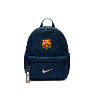 Mochila Nike Barcelona niño Just Do It mini - Mochila de deporte infantil Nike del FC Barcelona (33x25x13) cm - azul marino