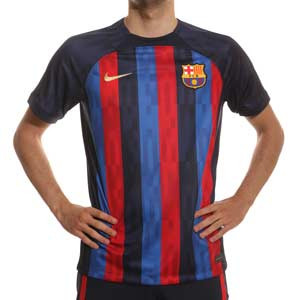 Camiseta Nike Barcelona 2022 2023 Dri-Fit Stadium sin publi - Camiseta primera equipación Nike del FC Barcelona 2022 2023 sin publicidad - azulgrana