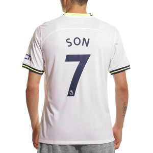Camiseta Nike Tottenham 2022 2023 Son Dri-Fit Stadium - Camiseta primera equipación de Son Heung-min Nike del Tottenham Hotspur 2022 2023 - blanca