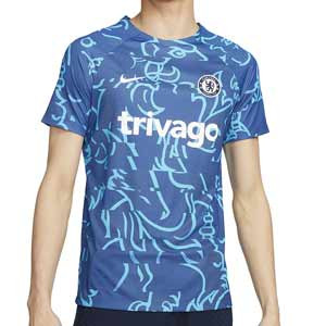 Camiseta Nike Chelsea pre-match - Camiseta pre-partido Nike del Chelsea FC - azul, azul celeste