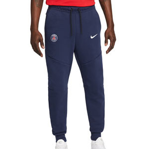 Pantalón Nike PSG Sportswear Tech Fleece Jogger - Pantalón largo de entreno Nike del PSG - azul marino