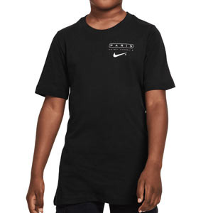 Camiseta algodón Nike PSG niño Swoosh UCL