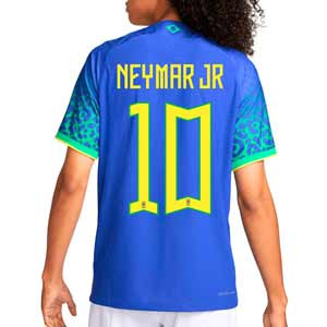 Camiseta Nike 2a Brasil Neymar Jr 2022 23 Dri-Fit ADV Match