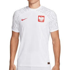 Camiseta Nike Polonia 2022 2023 Dri-Fit ADV Match - Camiseta primera equipación auténtica Nike de la selección polaca 2022 2023 - blanca