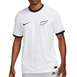 Camiseta Nike New Zeland 2022 2023 Dri-Fit Stadium - Camiseta primera equipación Nike selección de Nueva Zelanda 2022 2023 - blanca