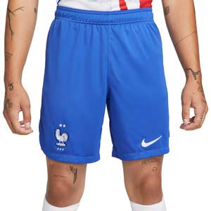 Short Nike 2a Francia 2022 2023 Dri-Fit Stadium - Pantalón corto segunda equipación Nike de la selección francesa 2022 2023 - azul