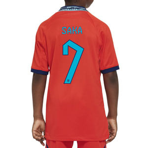 Camiseta Nike 2a Inglaterra Saka niño 2022 2023 DF Stadium