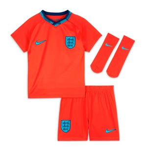 Equipación Nike 2a Inglaterra bebé 3 - 36 meses 2022 2023