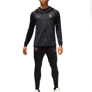 Chándal Nike PSG Dri-Fit Strike Hoodie - Chándal de entreno con capucha Nike del PSG - negro