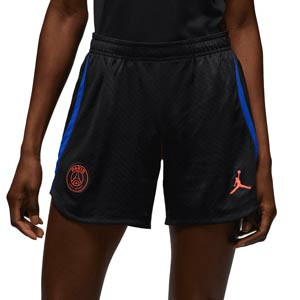 Short Nike PSG mujer entrenamiento Dri-Fit Strike - Pantalón corto de entrenamiento de mujer Nike del París Saint-Germain - negro