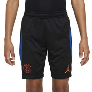 Short Nike PSG niño entrenamiento Dri-Fit Strike - Pantalón corto entrenamiento infantil Nike del París Saint-Germain - negro