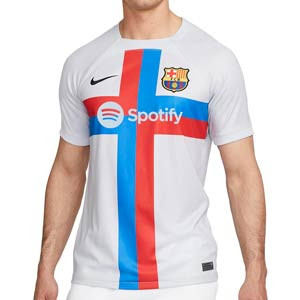 Camiseta Nike 3a Barcelona 2022 2023 Dri-Fit Stadium - Camiseta tercera equipación Nike del FC Barcelona 2022 2023 - gris