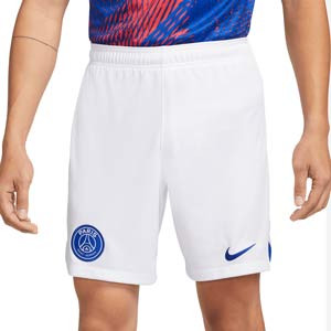 Short Nike 3a PSG 2022 2023 Dri-Fit Stadium - Pantalón corto de la tercera equipación Nike del París Saint-Germain 2022 2023 - blanco
