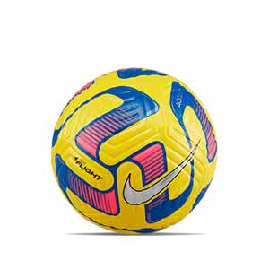 Balón Nike Flight talla 5 - Balón de fútbol profesional Nike talla 5 - amarillo