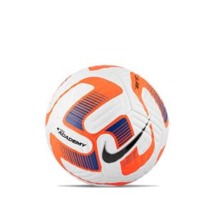 Balón Nike Academy talla 4 - Balón de fútbol Nike talla 4 - blanco, naranja