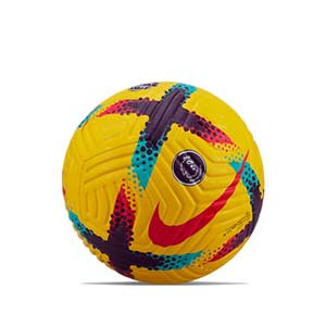 Balón Nike Premier League 2022 2023 Flight talla 5 - Balón de fútbol profesional Nike de la Premier League 2022 2023 de alta visibilidad talla 5 - amarillo