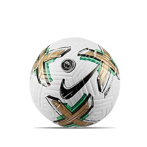 Balón Nike Premier League 2022 2023 Academy talla 5 - Balón de fútbol Nike de la Premier League 2022 2023 talla 5 - blanco, dorado