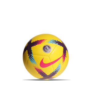 Balón Nike Premier League 2022 2023 Pitch Hi-vis talla 3 - Balón de fútbol infantil Nike de la Premier League 2022 2023 de alta visibilidad talla 3 - amarillo