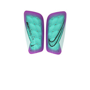 Nike Mercurial Lite - Espinilleras de fútbol Nike con mallas de sujeción - verdes turquesa
