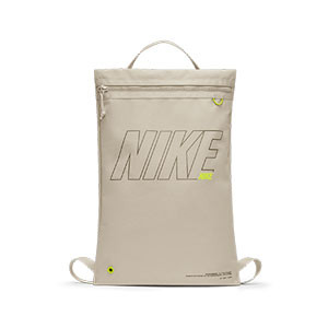 Gymsack Nike Utility Graphic - Mochila de cuerdas Nike (51 x 33 cm) - blanco roto