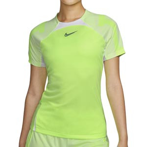 Camiseta Nike mujer Dri-Fit Strike - Camiseta de entrenamiento para mujer Nike - verde lima