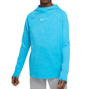 Sudadera Nike niño Dri-Fit Academy Hoodie - Sudadera con capucha de entrenamiento infantil Nike - azul celeste