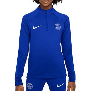 Sudadera Nike PSG niño entrenamiento Dri-Fit Strike UCL - Sudadera de entreno Nike del Paris Saint-Germain de la Champions League - azul