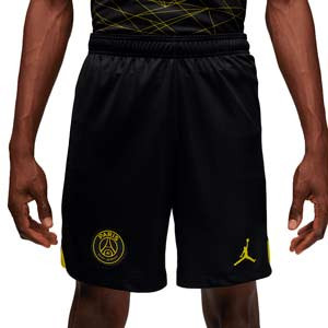 Short Nike 4a PSG x Jordan 2023 Dri-Fit Stadium - Pantalón corto cuarta equipación Nike x Jordan del París Saint-Germain 2023 - negro