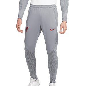 Pantalón Nike Liverpool entrenamiento Dri-Fit Strike - Pantalón largo de entrenamiento Nike del Liverpool FC - gris