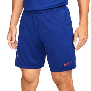 Short Nike Barcelona entrenamiento Dri-Fit Strike - Pantalón corto de entrenamiento Nike del FC Barcelona - azul
