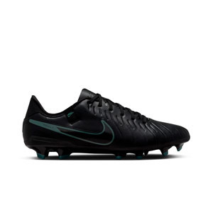 Nike Tiempo Legend 10 Academy FG/MG - Botas de fútbol de piel sintéticas Nike FG/MG para césped artificial - negras