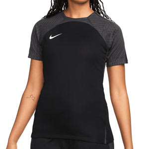Camiseta de entrenamiento Nike mujer Dri-Fit Strike - Camiseta de entrenamiento para mujer Nike - negra