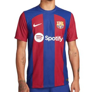 Camiseta Nike Barcelona 2023 2024 Dri-Fit ADV Match - Camiseta auténtica de la primera equipación Nike del FC Barcelona 2023 2024 - azulgranaá