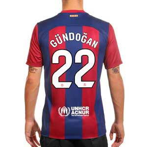 Camiseta Nike Barcelona Gündogan 2023 2024 Dri-Fit Stadium