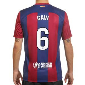 Camiseta Nike Barcelona Gavi 2023 2024 Dri-Fit Stadium