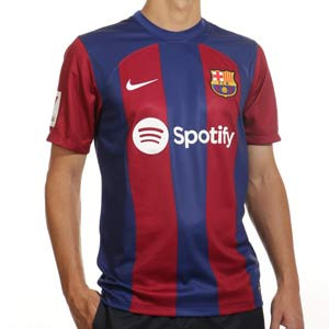 Camiseta Nike Barcelona 2023 2024 Dri-Fit Stadium LaLiga - Camiseta de la primera equipación Nike de LaLiga del FC Bracelona 2023 2024- azulgrana