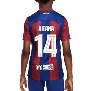 Camiseta Nike Barcelona Aitana niño 2023 2024 DF Stadium